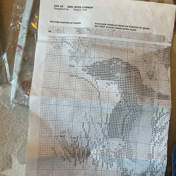 VTG Huge Lot Of Cross-Stitch Needlepoint*Open*Kits and Materials Patterns*READ - Picture 12 of 16